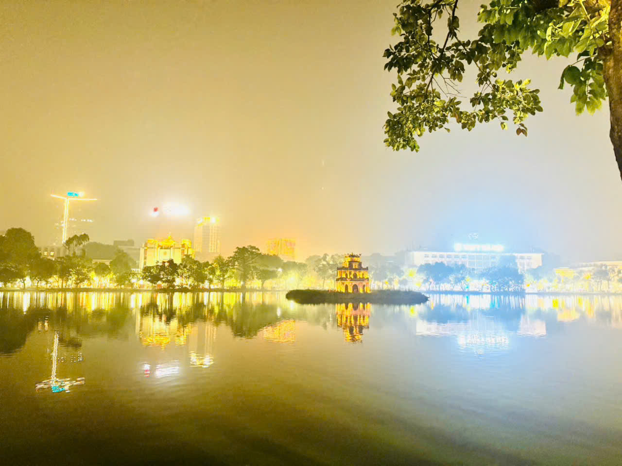 Hanoi Hoan Kiem Lake North Asia Travel